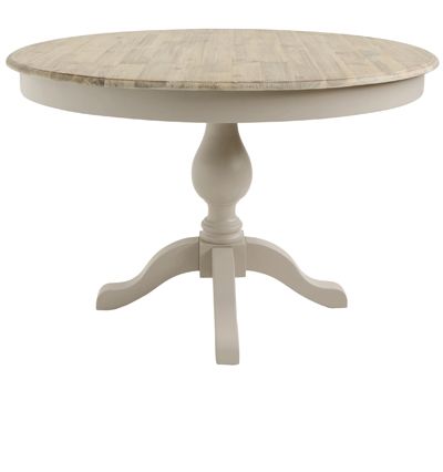 Round pedestal table