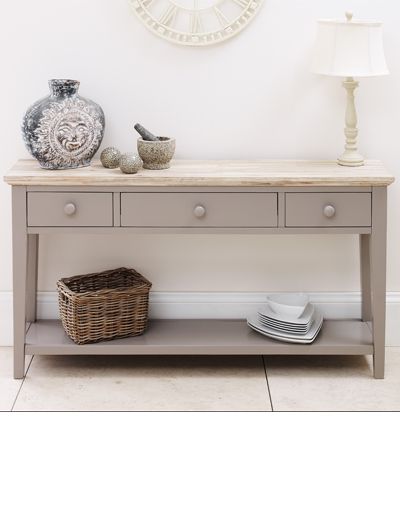 console table 3 drawer