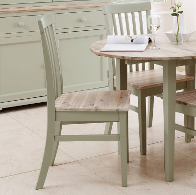 highback acacia seat chair