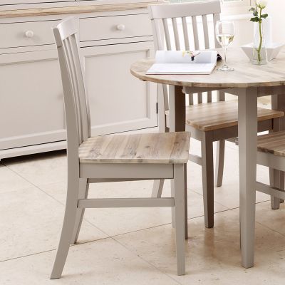 highback acacia seat chair