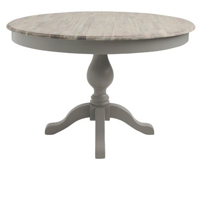 Round pedestal table