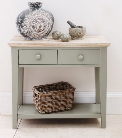 console table (2 drawer)