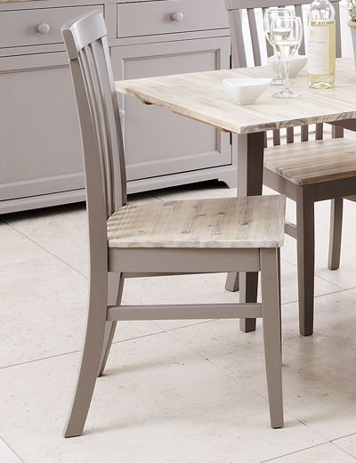 highback acacia seat chair