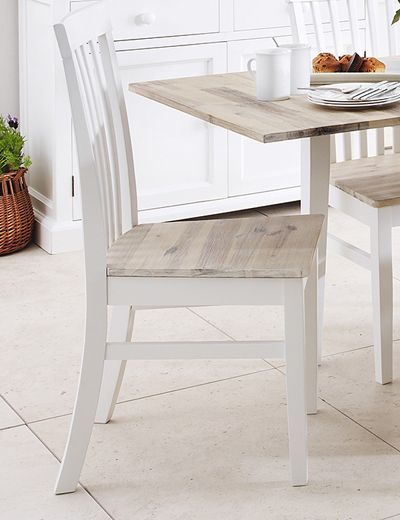 high back acacia seat chair