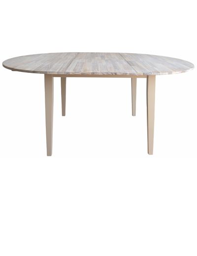large round extending table (115/160)
