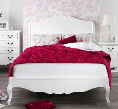 double bed (wooden)