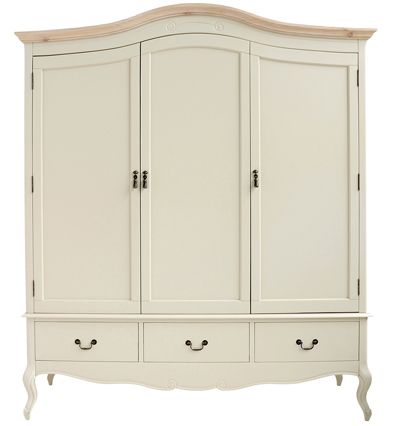 Triple wardrobe