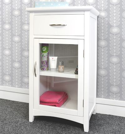 Ascot white cabinet